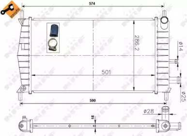 Теплообменник NRF 50131