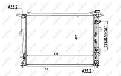 Теплообменник NRF 50135