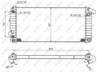 Теплообменник NRF 50208