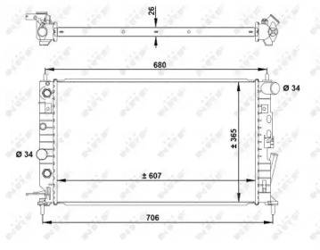 Теплообменник NRF 50218