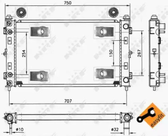 Теплообменник NRF 50232