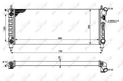 Теплообменник NRF 50242