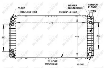 Теплообменник NRF 50255