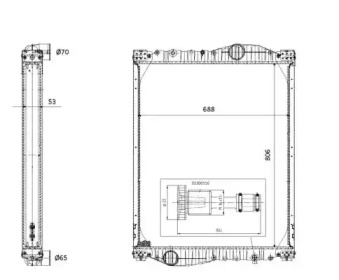 Теплообменник NRF 503309