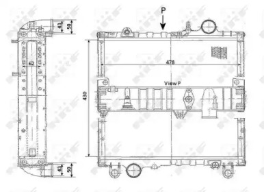 Теплообменник NRF 503342