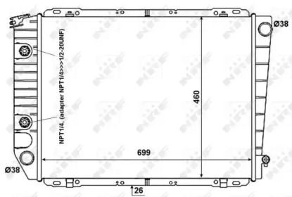 Теплообменник NRF 50371