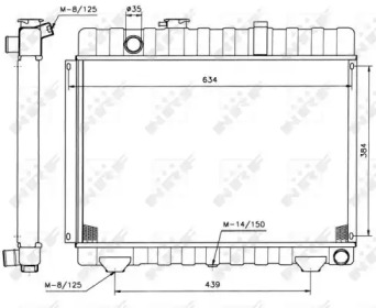 Теплообменник NRF 504236