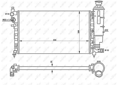 Теплообменник NRF 50428