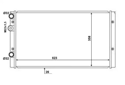 Теплообменник NRF 50457