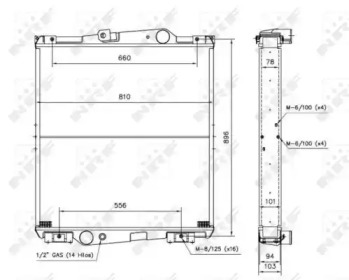 Теплообменник NRF 504773