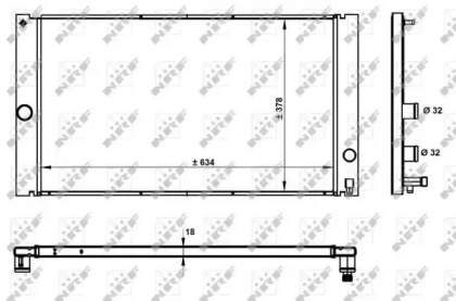 Теплообменник NRF 50478