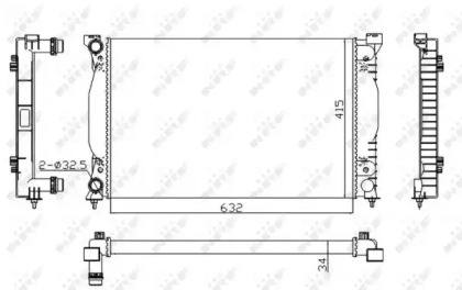 Теплообменник NRF 50539A