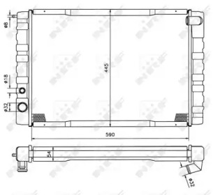 Теплообменник NRF 505402