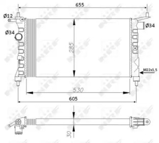 Теплообменник NRF 50551