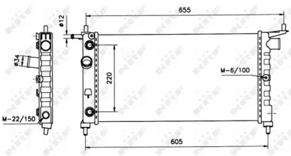 Теплообменник NRF 50552