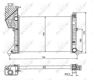 Теплообменник NRF 50559