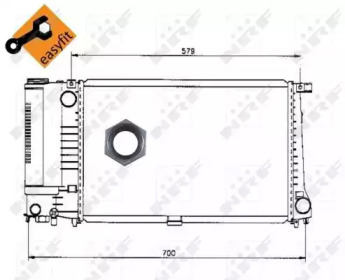 Теплообменник NRF 50568