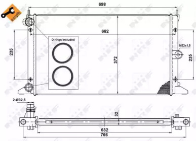 Теплообменник NRF 50592