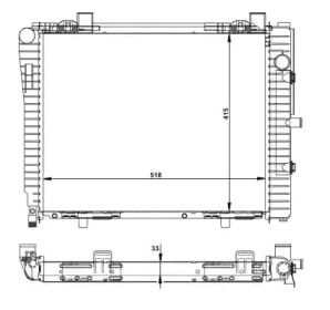 Теплообменник NRF 50593