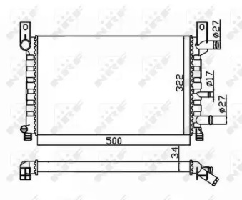 Теплообменник NRF 506220