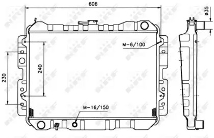 Теплообменник NRF 506503