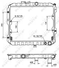 Теплообменник NRF 506550