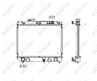 Теплообменник NRF 506709