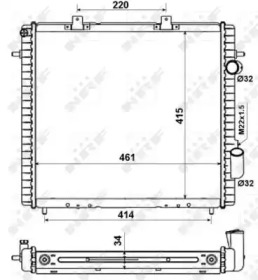 Теплообменник NRF 507359