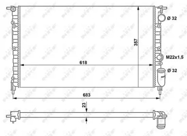 Теплообменник NRF 507465