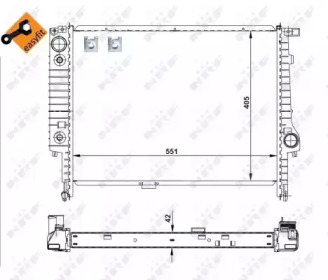 Теплообменник NRF 507619