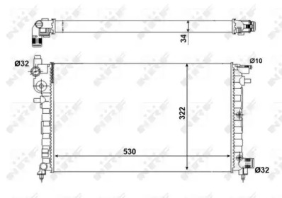 Теплообменник NRF 509502A