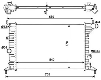 Теплообменник NRF 509516