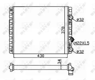 Теплообменник NRF 509519