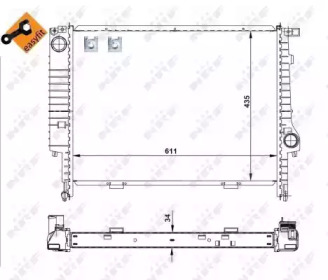 Теплообменник NRF 509625