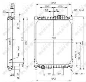 Теплообменник NRF 509908