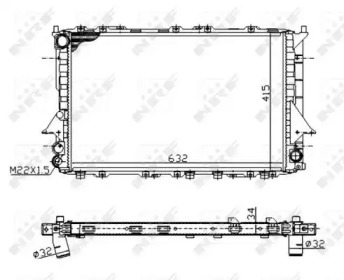 Теплообменник NRF 51320A