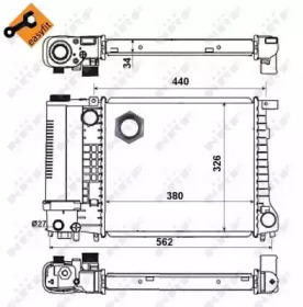 Теплообменник NRF 51351