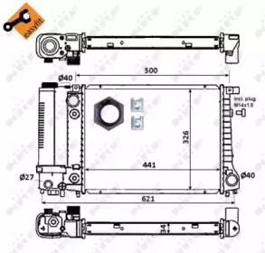 Теплообменник NRF 51356