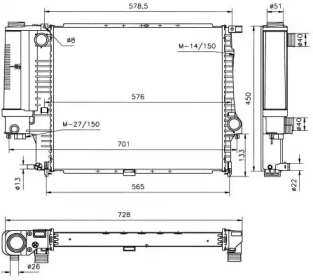 Теплообменник NRF 51361