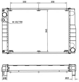 Теплообменник NRF 51367