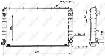 Теплообменник NRF 51541