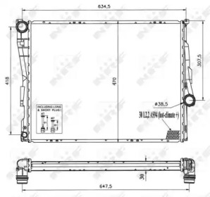 Теплообменник NRF 51577