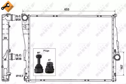 Теплообменник NRF 51582