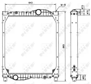 Теплообменник NRF 51589