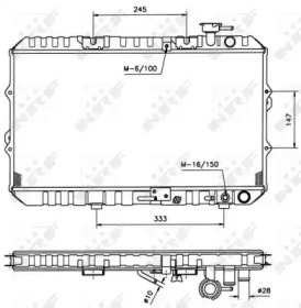 Теплообменник NRF 516354