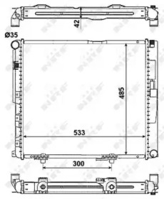 Теплообменник NRF 516572