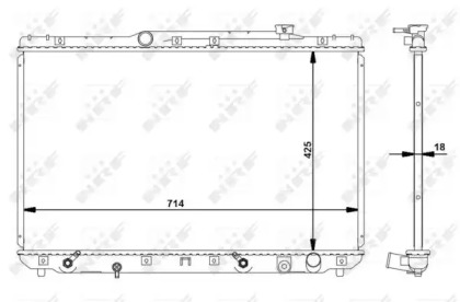 Теплообменник NRF 516721