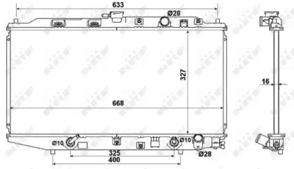 Теплообменник NRF 516728