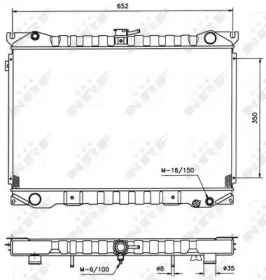 Теплообменник NRF 516840