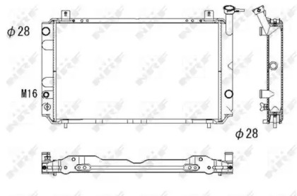 Теплообменник NRF 516860